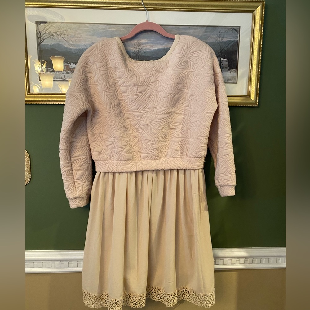 Pink dress size M! Gently worn